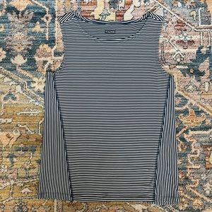 Oiselle striped athletic top